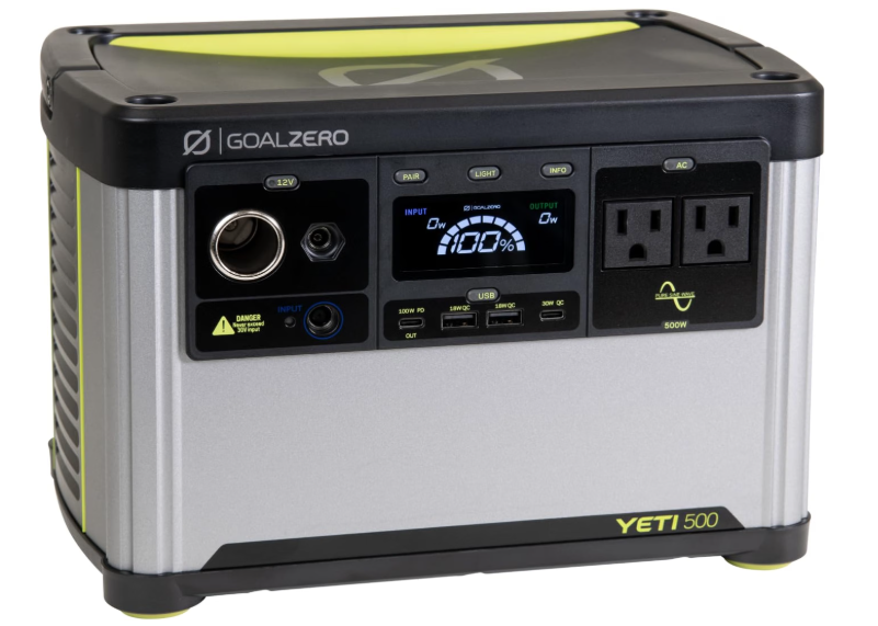best battery for solar camping